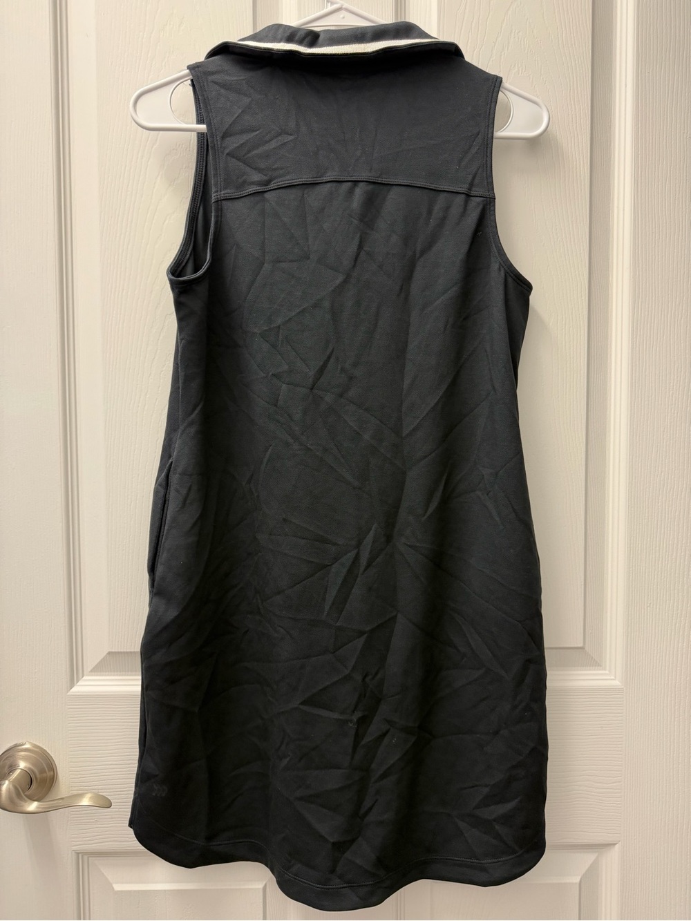 all in motion Black Sleeveless Polo Mini Dress - Picture 5 of 5